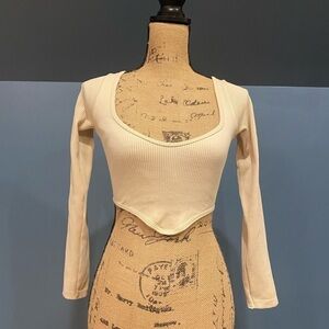 Zara cropped long sleeve